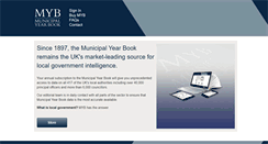 Desktop Screenshot of municipalyearbook.co.uk